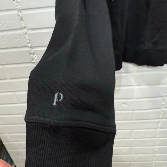 Pact NWT One For All Unisex Zip Hoodie Sweatshirt Black Sml Organic Sustainable - Picture 6 of 15